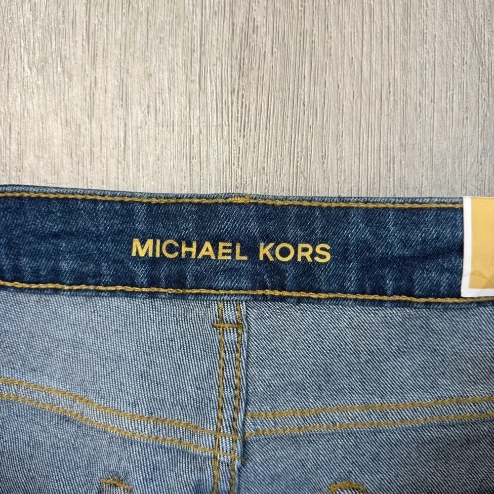 Michael Kors Denim Cargo Jeans - New - Size 16